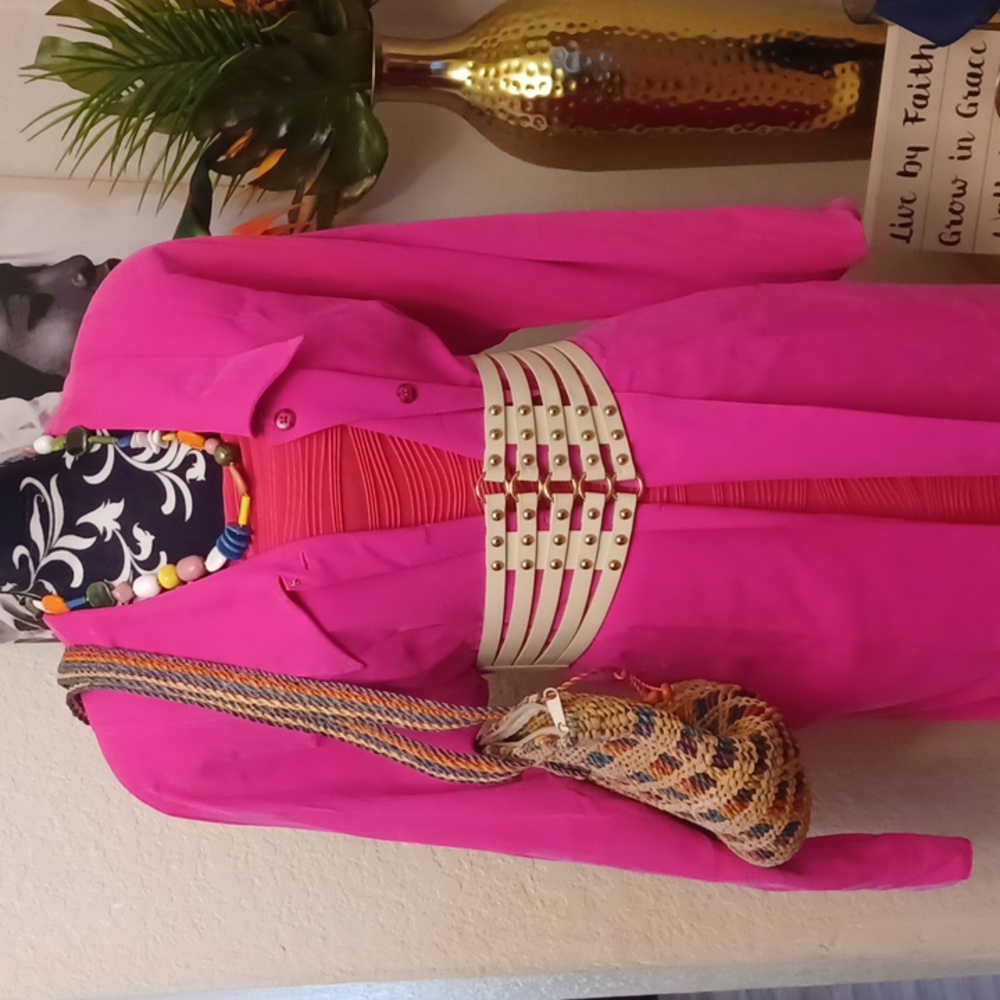 Vintage Pink Duster